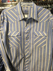 American Hero western snap button shirt