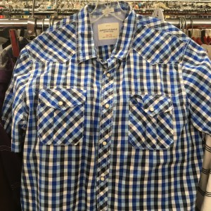 American Eagle Outfitter western snap button shirt