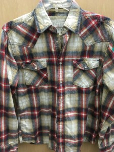 Ditch Plain western snap button shirt