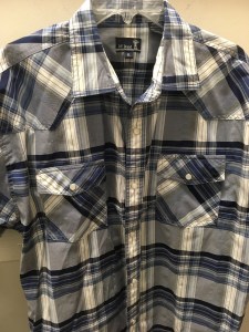 RK Brand western snap button shirt