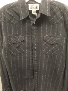 Western snap button shirt