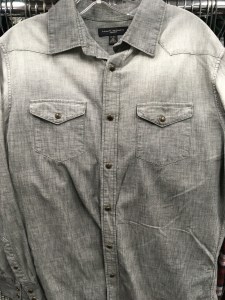 Banana Republic button shirt tag