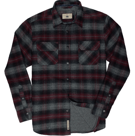 Snap Button Shirt: Dakota Grizzly - Shayne