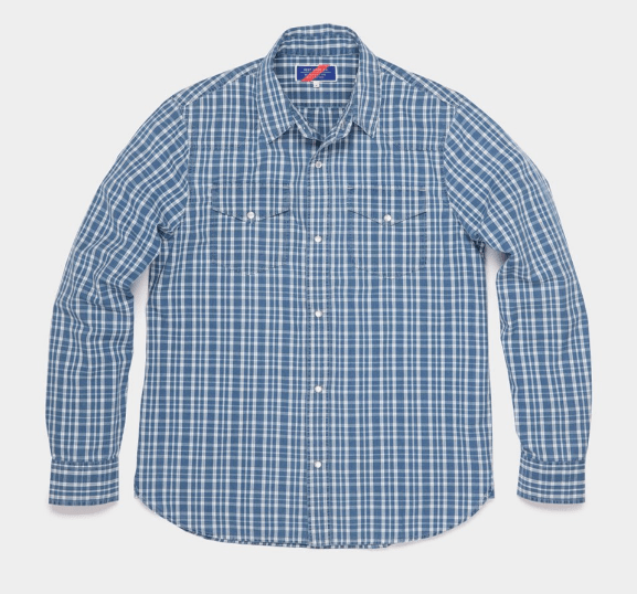 Snap Button Shirt of the Day: Best Made Co. - Checkered Western Shirt