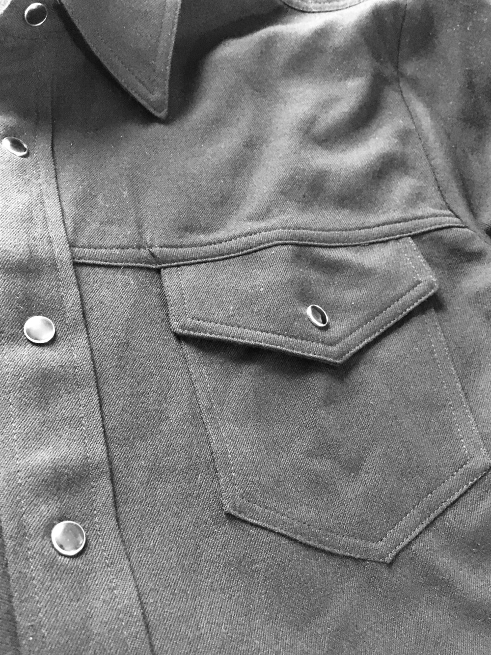 Ramblers Way - Wool Western Gabardine Shirt