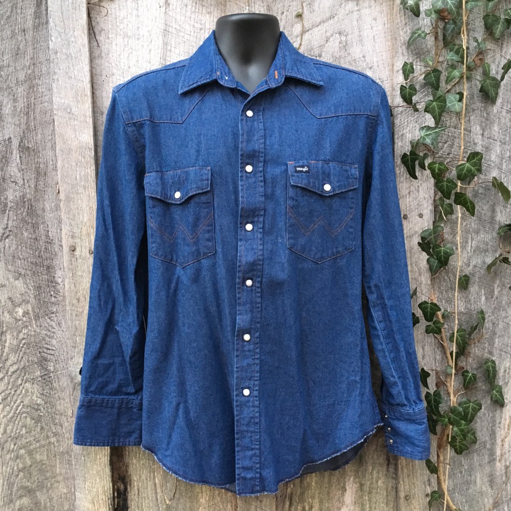 snap-button-western-shirt-wrangler-denim-medium