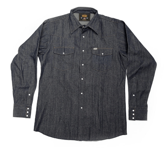 Snap Button Shirt of the Day: Whiteknuckler Brand - Highwayman Premium 10oz Denim Shirt