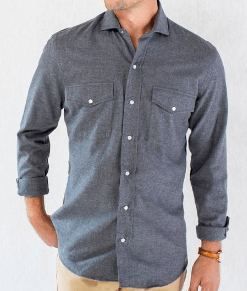Snap Button Shirt of the Day: Ledbury - Varley Western Flannel