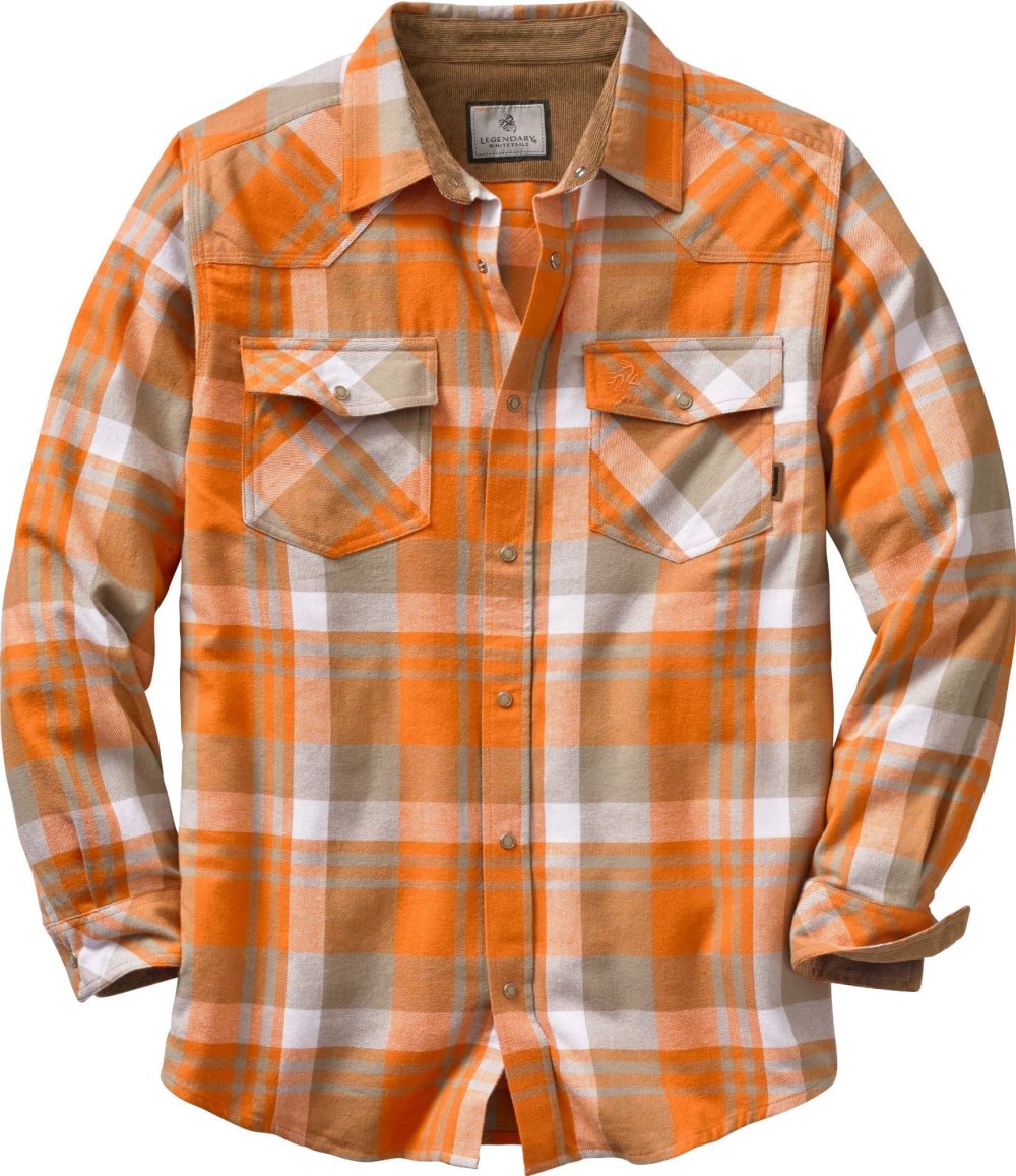 Snap Button Shirt of the Day: Legendary Whitetails - Shotgun Western Flannel