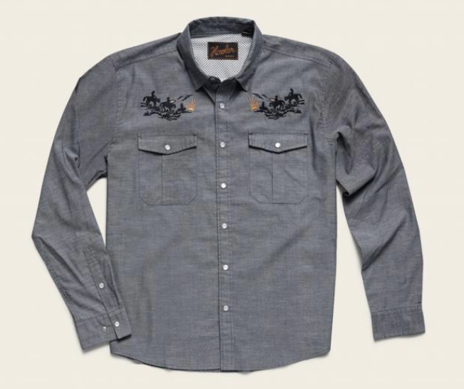 Fly Fishing Snap Button Shirt: Howler Brothers Gaucho Snapshirt