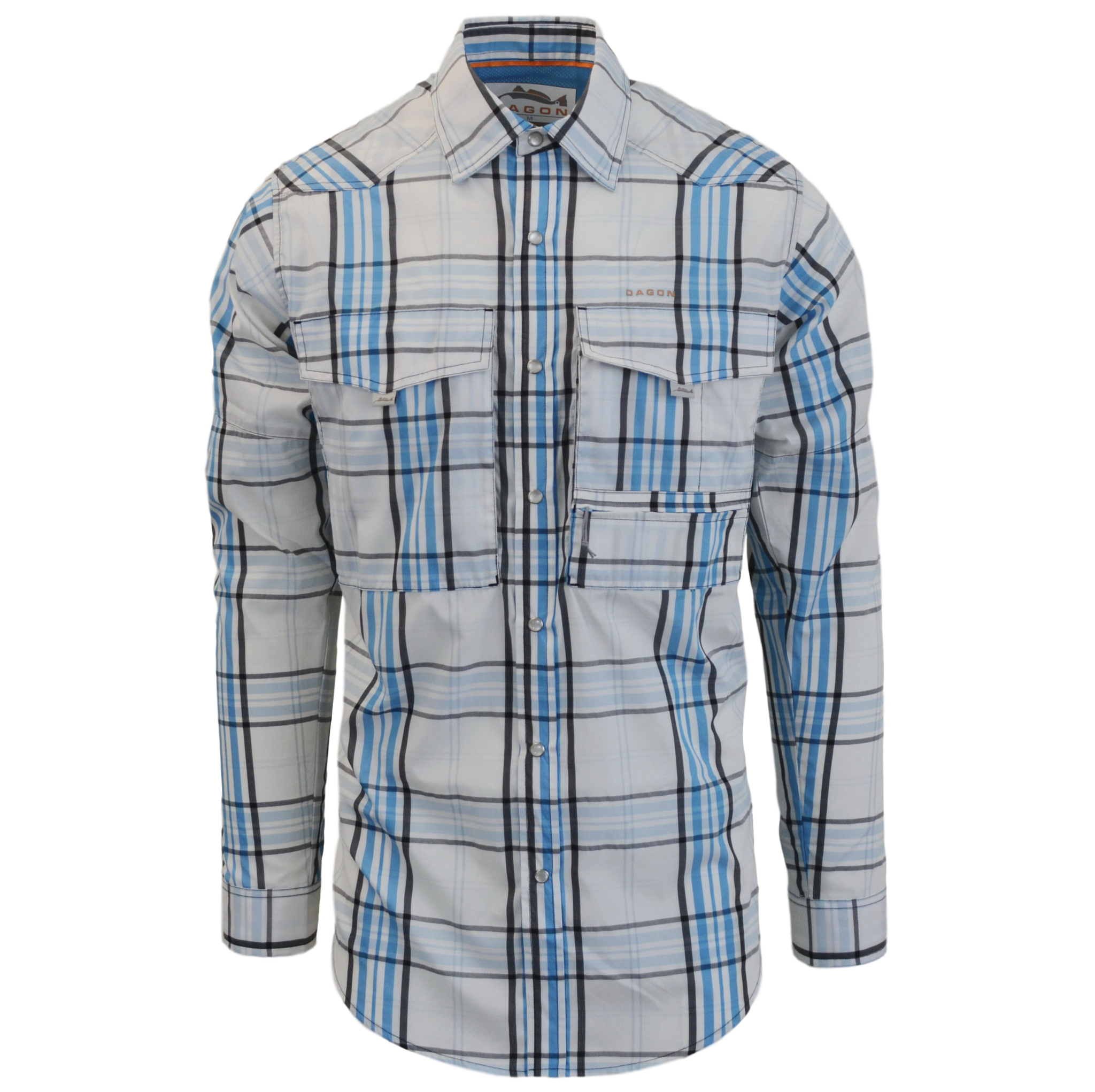Fly Fishing Snap Button Shirt: Dagon Western