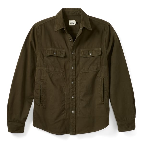 Snap Button Shirt of the Day: Flint and Tinder - Bedford Camp Shirt