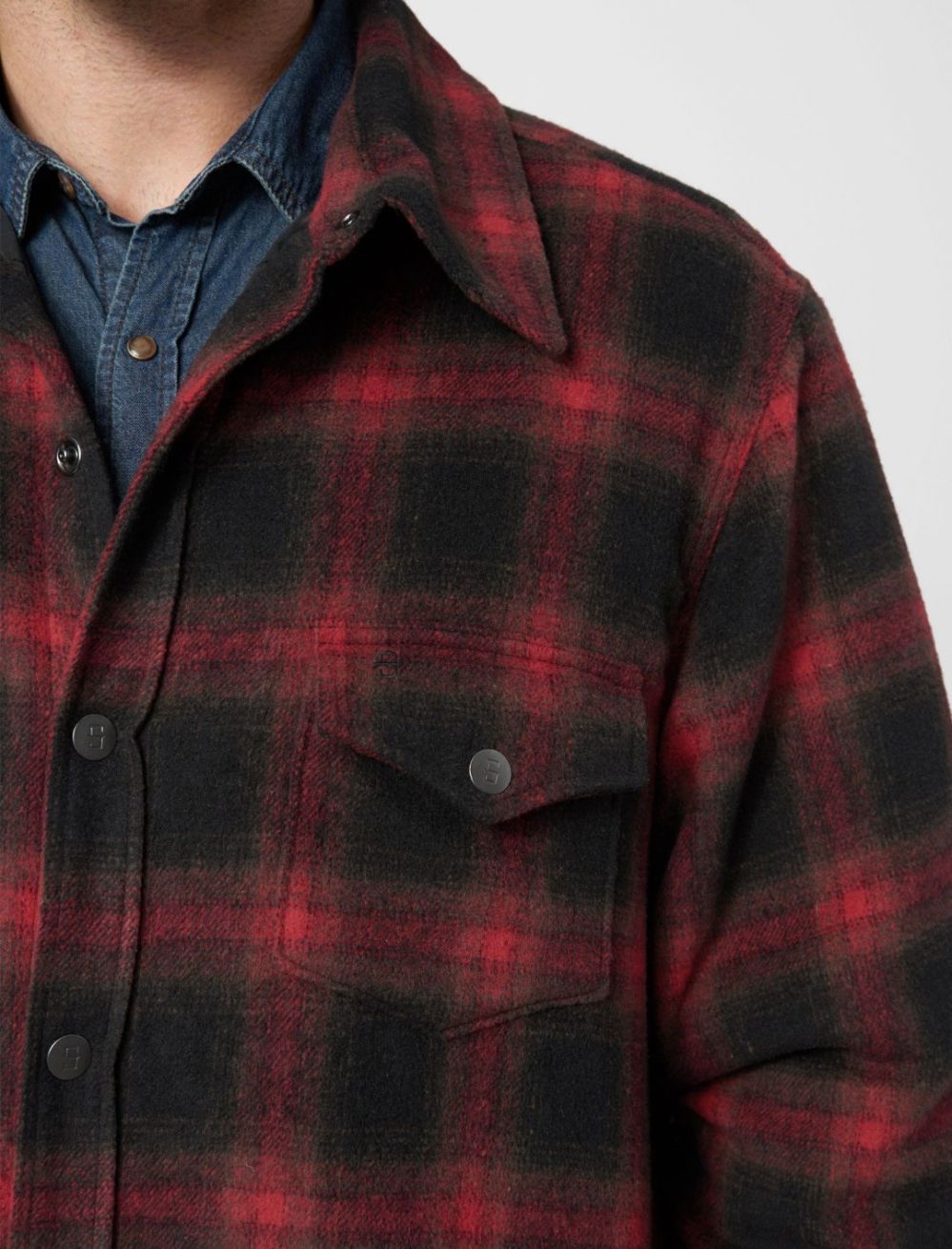 Snap Button Shirt of the Day: Stetson - Wool Blend Shirt Jacket